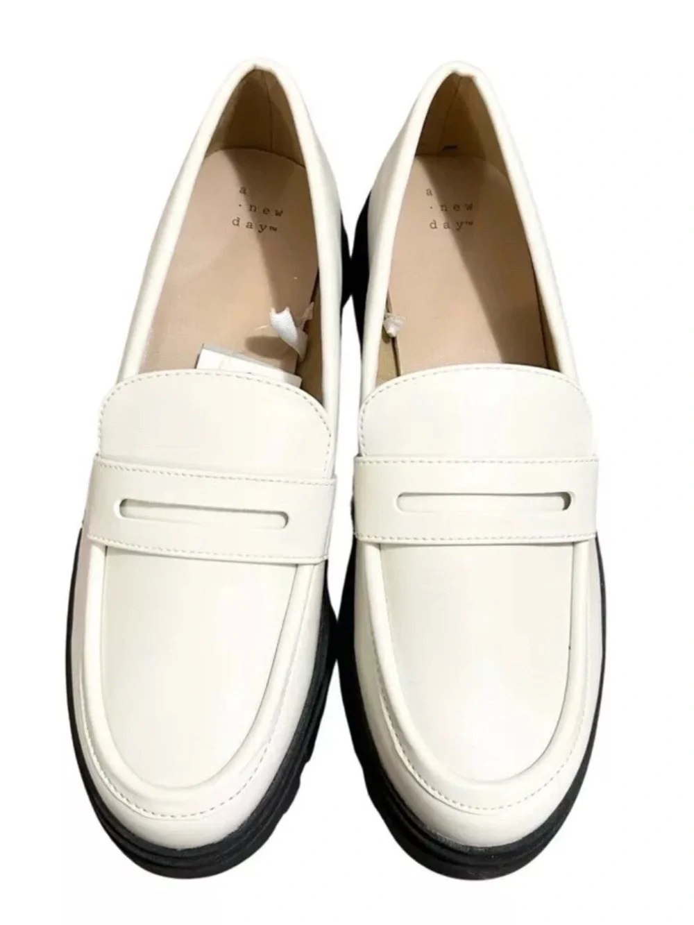A New Day White Loafers